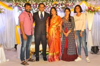 Comedian Harish Wedding Reception Photos